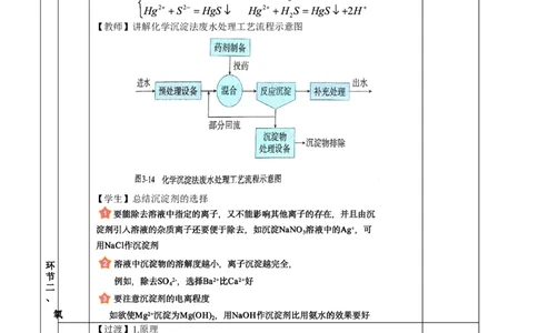 3.4.2沉淀溶解平衡的应用（教学设计）-（人教版2019选择性必修一）_高化_595801221724高中化学新人教版选择性必修一二三电子版教案PPT课件高中试卷_选择性必修1册（人教版）_教学设计
