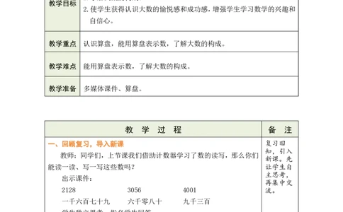 第6课时数说西藏（2）_26春北师大版数学二下_00、教案共6套完整版表格式+文档式整册+课时word版_第1套表格式教案（有反思）_05第四单元生活中的大数教案