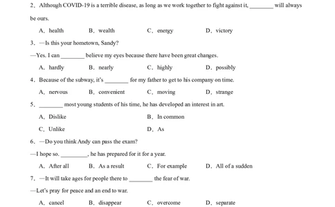 Unit6Topic3综合过关检测(原卷版）_仁爱版英语九年级下册资料包_单元测试_综合过关检测