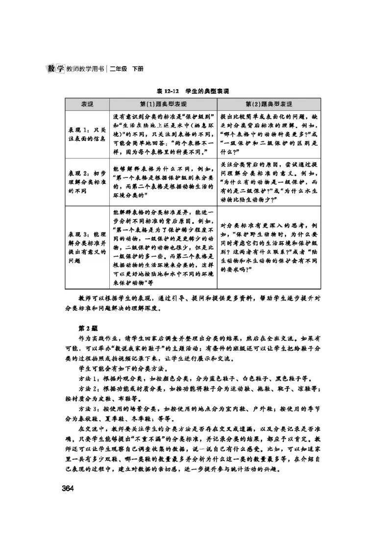 2026春北师大数学二下教师用书(1)_26春北师大版数学二下_17、教师用shu
