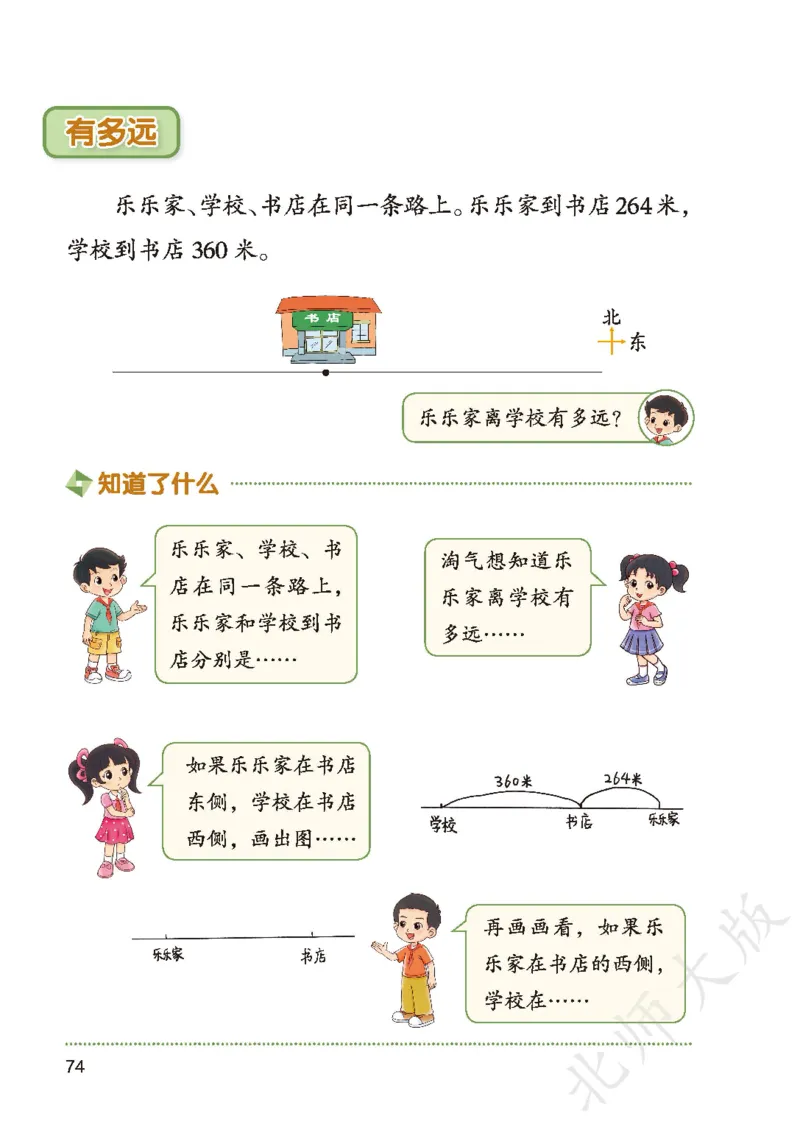 2026北师大版数学二年级下册电子课本_26春北师大版数学二下_18、高请PDF（核对版本）