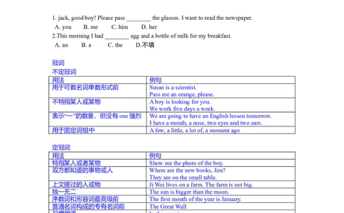 强烈推荐初二英语语法全真精讲讲义-efe346c4a2d7_内蒙古中考真题_赠品_初中英语资料
