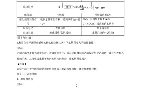 3.4.2羧酸衍生物-教学设计-2020-2021学年下学期高二化学同步精品课堂(新教材人教版选择性必修3）_高化_2025春-人教版高中化学_05新版高中化学选择性必修3_1.课件+教案+学案+习题_教案