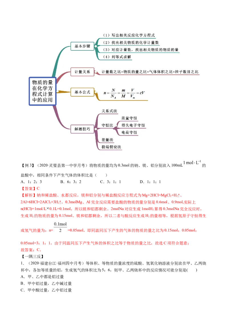 3.2金属材料（精讲）-（人教版）解析版_高化_595801221724高中化学新人教版选择性必修一二三电子版教案PPT课件高中试卷_必修一册（人教版）_专项练习
