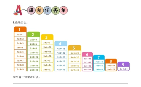 第3单元第1课时搭一搭（一）（学习任务单）（新教材）_26春北师大版数学二下_00、上课课件PPT+教案+任务单+分层作业更新中_第3单元
