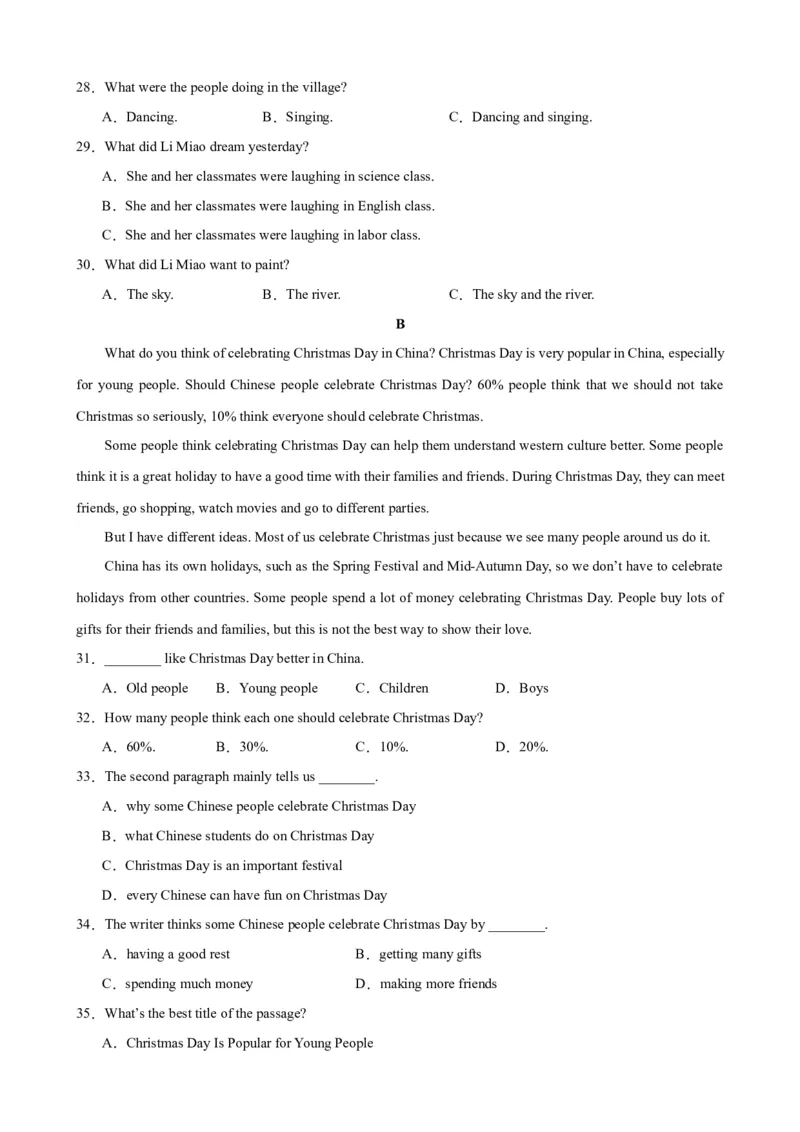 Unit6Topic3（单元综合测试，福建专用）（仁爱版）_仁爱版英语九年级下册资料包_单元知识复习专项-U123_2024版
