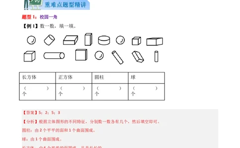 02-单元复习讲义（图形大变身（二））（解析版）_26春北师大版数学二下_07、单元复习专项