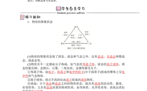 3.1.1晶体与非晶体导学案（解析版）_高化_595801221724高中化学新人教版选择性必修一二三电子版教案PPT课件高中试卷_选择性必修2册（人教版）_导学案