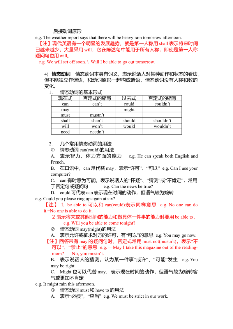 初中英语语法全套资料（新）-e9353ba4f459_内蒙古中考真题_赠品_初中英语资料