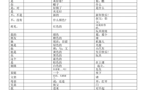 三上三下词汇默写_三下译林版2026英语_单词默写