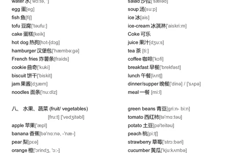 初中英语单词大全分类(带音标)-1170ffa1d354_内蒙古中考真题_赠品_初中英语资料