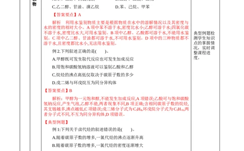 3.2.1醇（教学设计)-（人教版2019选择性必修3）_高化_595801221724高中化学新人教版选择性必修一二三电子版教案PPT课件高中试卷_选择性必修3册（人教版）_教学设计