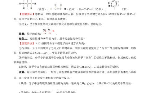 7.2.2烃有机高分子材料（导学案）（解析版）_高化_595801221724高中化学新人教版选择性必修一二三电子版教案PPT课件高中试卷_必修二册（人教版）_导学案