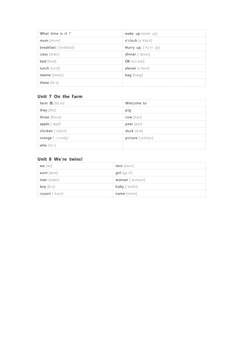 译林版英语三年级下册单词默写表_三下译林版2026英语_单词默写