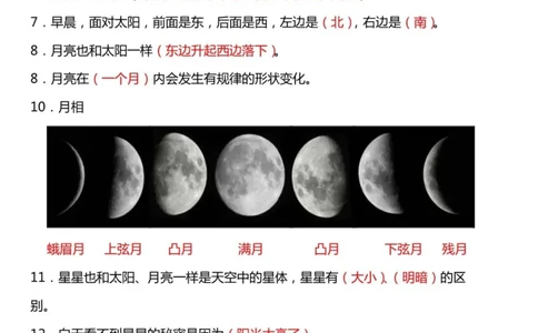 苏教版小学科学二年级上册全册知识点_《小学各科知识点》_小学科学《知识梳理》1-6年级上下册_苏教版小学科学1-6年级上下册知识梳理_上册