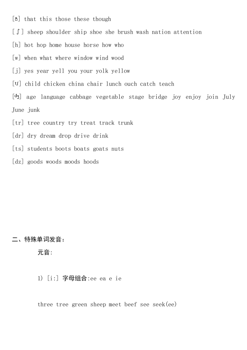 初中英语音标发音表及发音规则-b44d1985ff87_内蒙古中考真题_赠品_初中英语资料