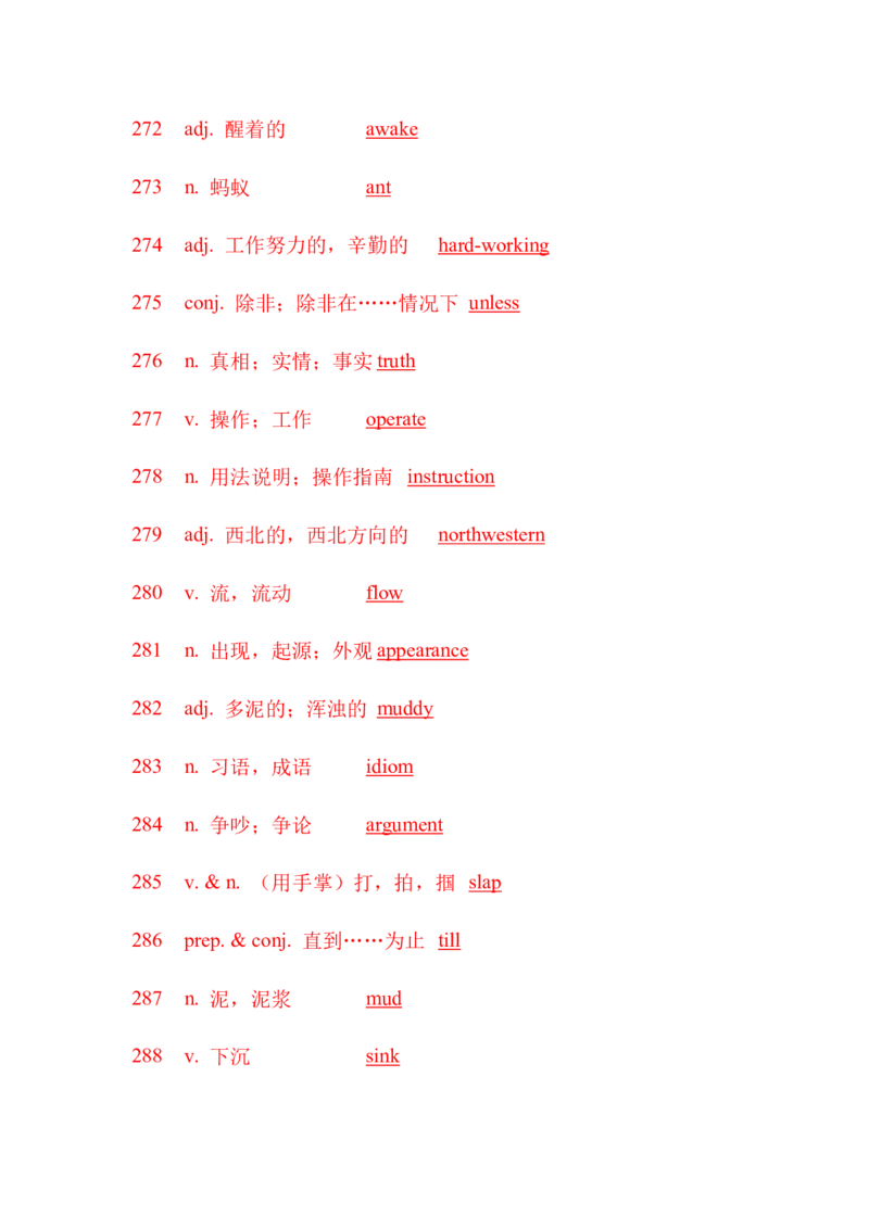 九下单词默写（汉语提示写英语）-（仁爱版）28页_仁爱版英语九年级下册资料包_单词专项