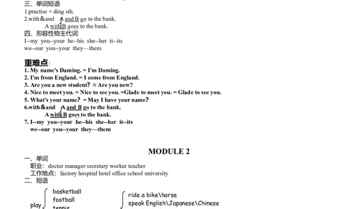 外研版初中英语知识点汇总-dbe3dec321e7_内蒙古中考真题_赠品_初中英语资料