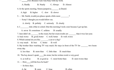 02.副词的用法（巩固练习）-_仁爱版英语九年级下册资料包_同步讲义-V31_07总复习_副词的用法_07总复习_副词的用法---