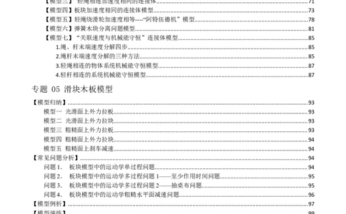 原卷版01~11专题p210_高中物理模型题型与方法
