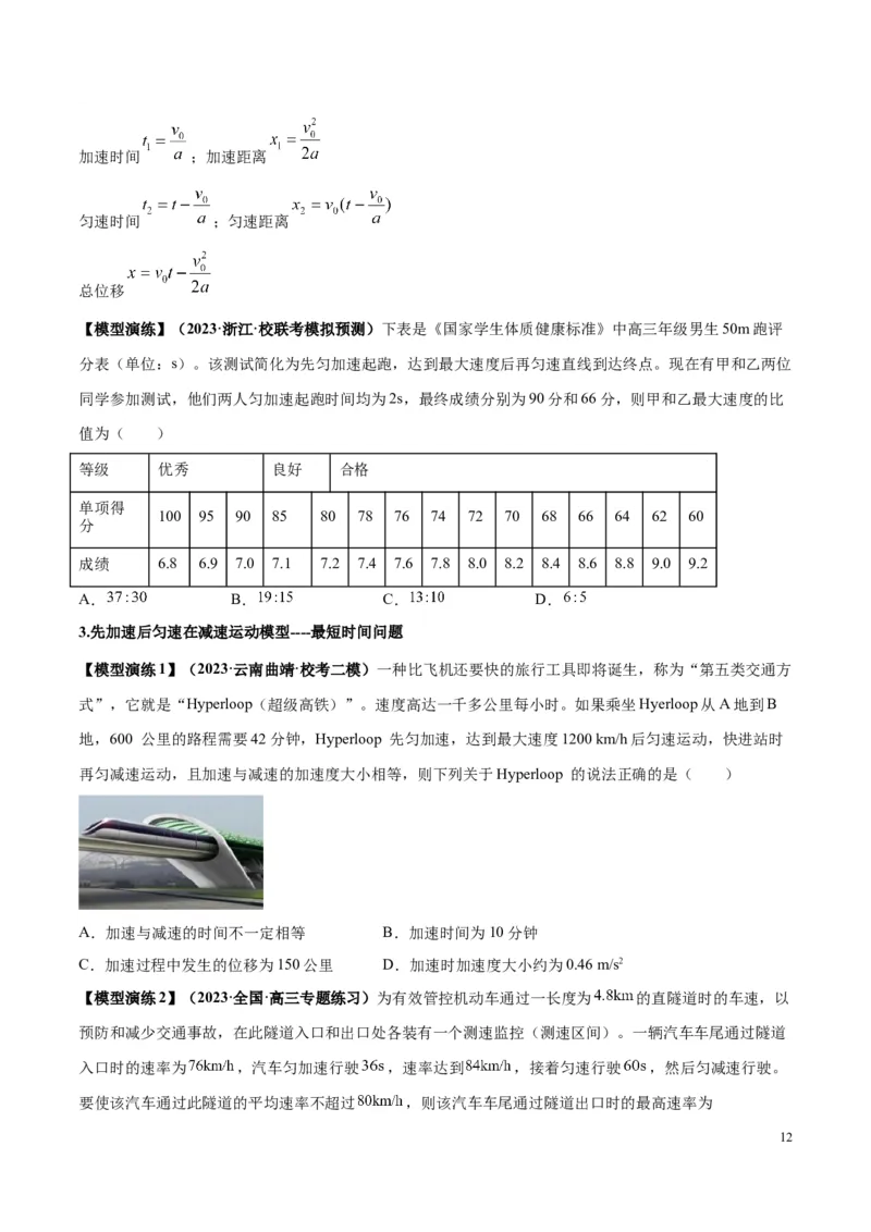 原卷版01~11专题p210_高中物理模型题型与方法