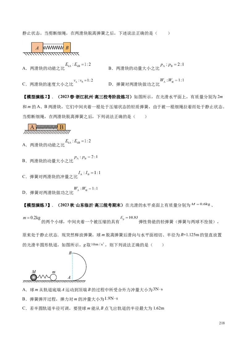 原卷版01~11专题p210_高中物理模型题型与方法