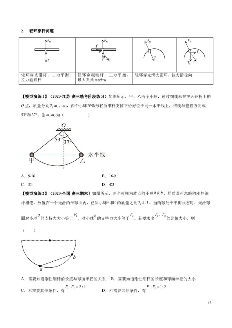 原卷版01~11专题p210_高中物理模型题型与方法