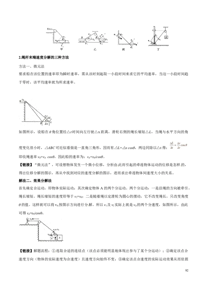 原卷版01~11专题p210_高中物理模型题型与方法