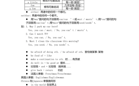 初中英语笔记大全(超级精华版)-7ec6c6506ef7_内蒙古中考真题_赠品_初中英语资料