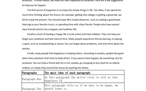 30中考冲刺五：任务型阅读技巧(提高)_仁爱版英语九年级下册资料包_同步讲义-V31