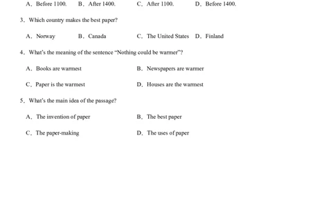 2.8Unit5Topic2SectionD（练习）（原卷版）_仁爱版英语九年级下册资料包_同步练习