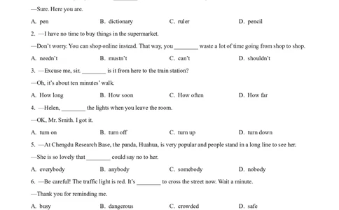 2025年四川省遂宁市中考英语真题（原卷版）_仁爱版英语九年级下册资料包_全国各地中考真题_2025年全国中考英语真题76份_2025年四川省遂宁市中考英语真题
