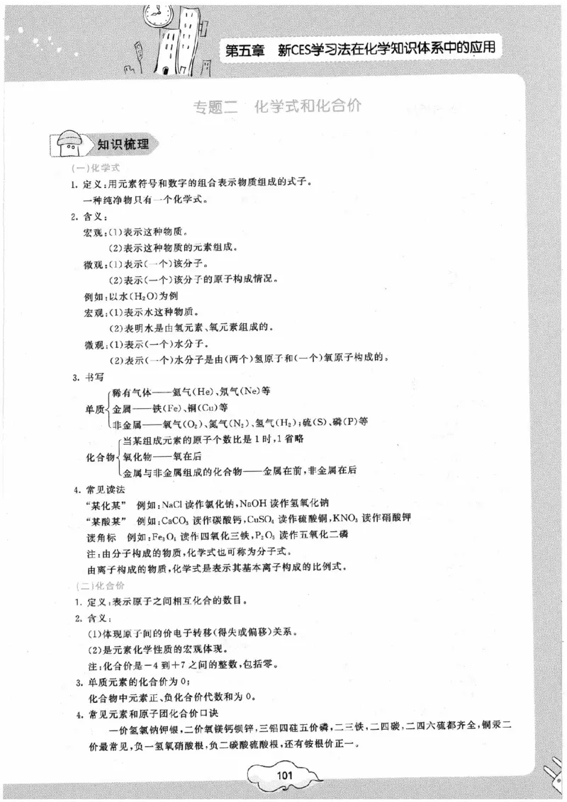 初中化学手册_初中化学_01.人教版初中化学_09.初中化学CES学习方法