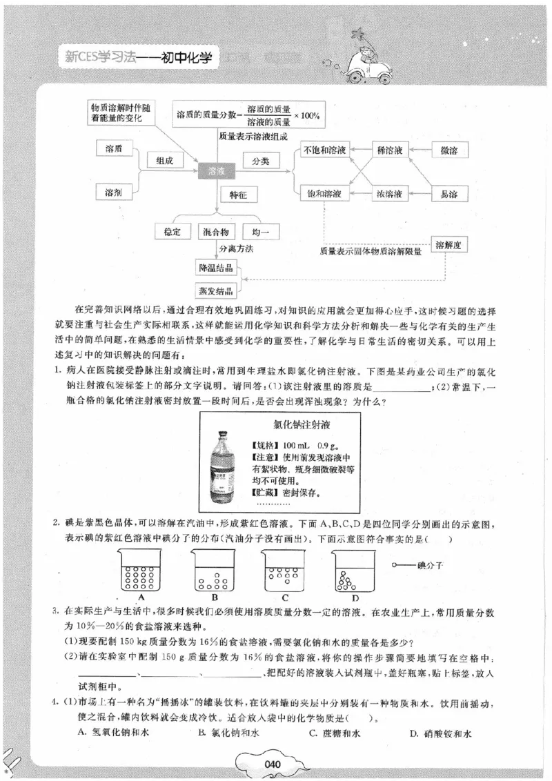 初中化学手册_初中化学_01.人教版初中化学_09.初中化学CES学习方法