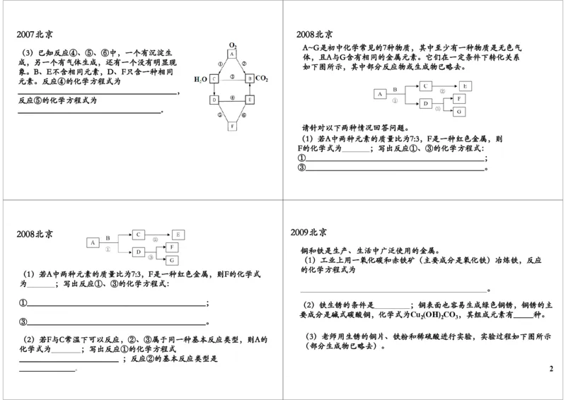 中考化学推断专题_初中化学_01.人教版初中化学_03.初中化学专项视频_[8926]中考化学难题点睛突破满分班（全国版）_第2讲中考化学推断专题