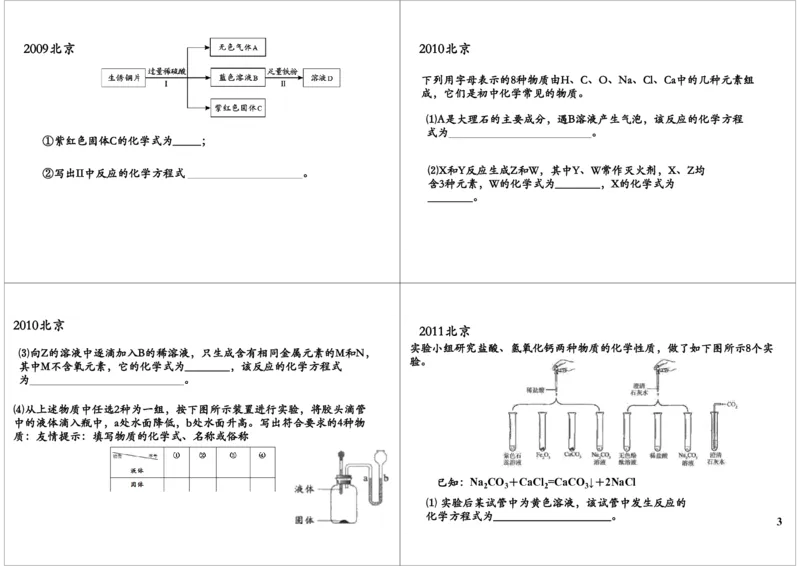 中考化学推断专题_初中化学_01.人教版初中化学_03.初中化学专项视频_[8926]中考化学难题点睛突破满分班（全国版）_第2讲中考化学推断专题