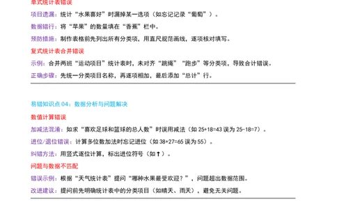 第八讲调查与记录（导图+知识精讲+易错点拨+1个考点讲练+难度分层练共24题）-（学生版）_26春北师大版数学二下_19、赠送其它资料_二年级数学下册（北师大版）_旧版_母题专项练习-K34