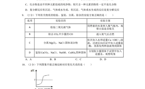 2019年江苏省宿迁市中考化学试题及答案解析_初中化学_01.人教版初中化学_12.中考化学（赠送）_2019年中考化学真题