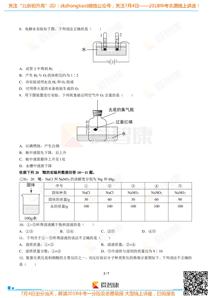 2018北京中考化学试卷_初中化学_01.人教版初中化学_12.中考化学（赠送）_2018北京中考