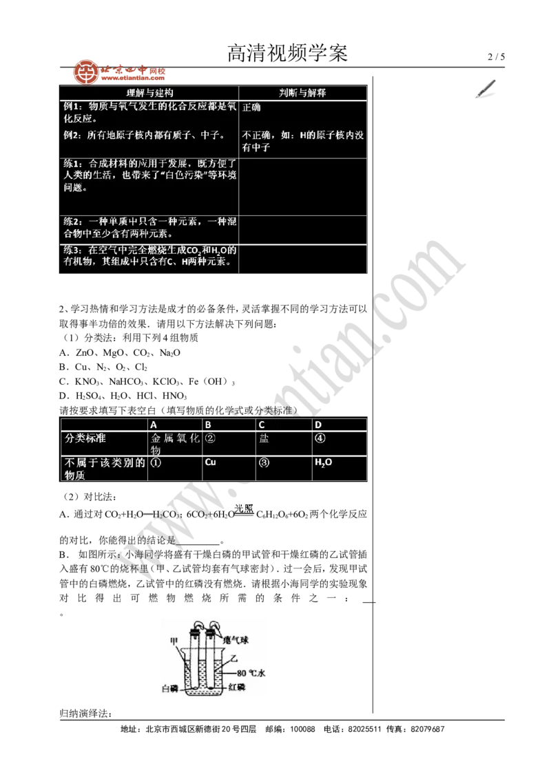 04中考总复习&mdash;&mdash;开放性试题_初中化学_01.人教版初中化学_02.初中化学教学视频_4.初中化学--教学视频_16中考总复习&mdash;&mdash;专题拓展黄勇9