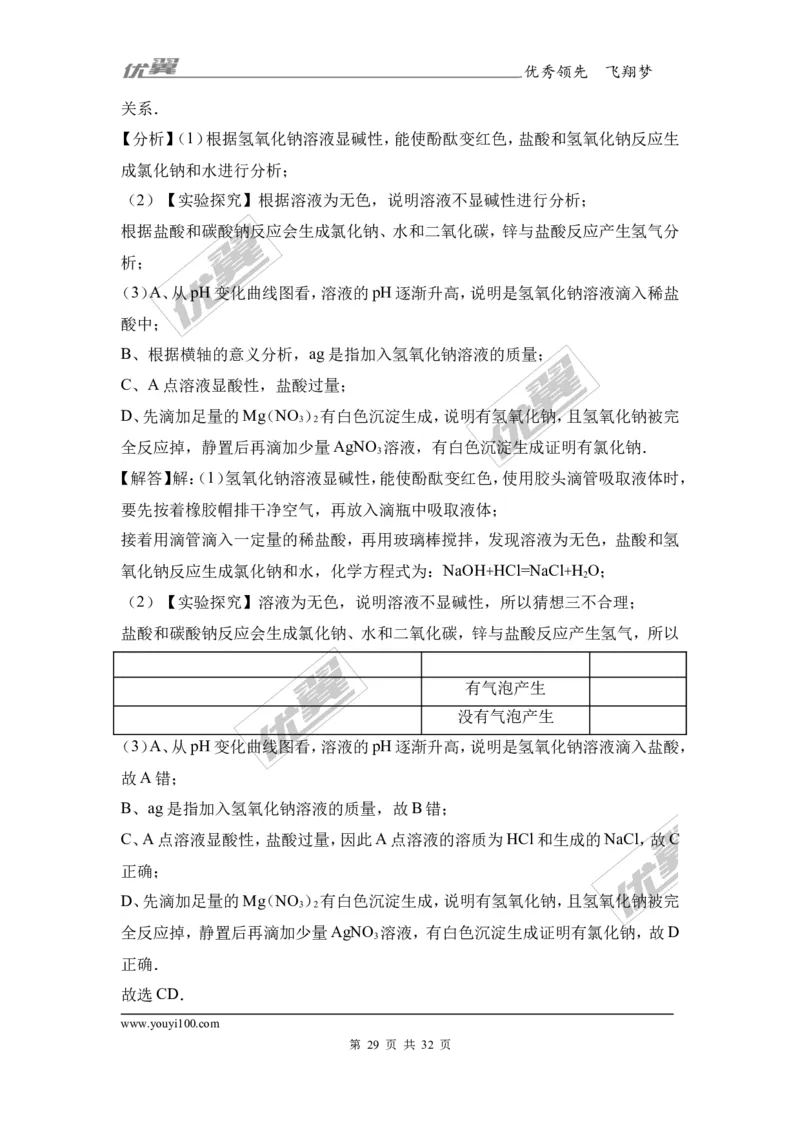 2017年广东省东莞市中考化学二模试卷（解析版）_初中化学_01.人教版初中化学_01.初中化学课件PPT--教案--试题_初中化学全套(课件--教案--配套)_18年初中化学9年级下_2017月考、模拟卷