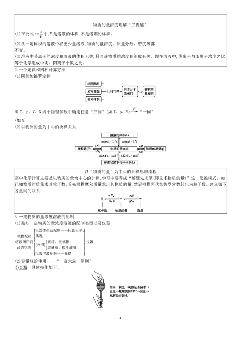 新教材高中化学合格性考试知识点PDF_高化_2025春-人教版高中化学_02新版高中化学必修二