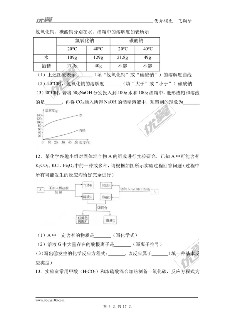 2017年山东省枣庄市中考化学试卷（解析版）_初中化学_01.人教版初中化学_01.初中化学课件PPT--教案--试题_初中化学全套(课件--教案--配套)_18年初中化学9年级上_2017中考真题卷