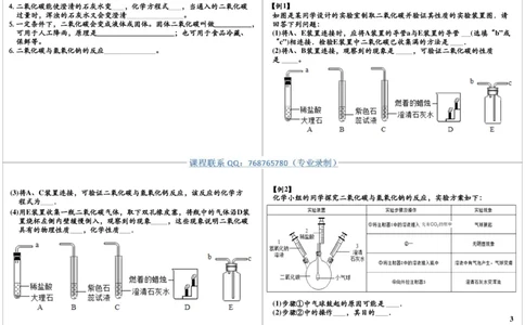 八大必考实验之二氧化碳的性质_初中化学_01.人教版初中化学_03.初中化学专项视频_10054化学八大必考实验9讲王丽颖_第6讲八大必考实验之二氧化碳的性质