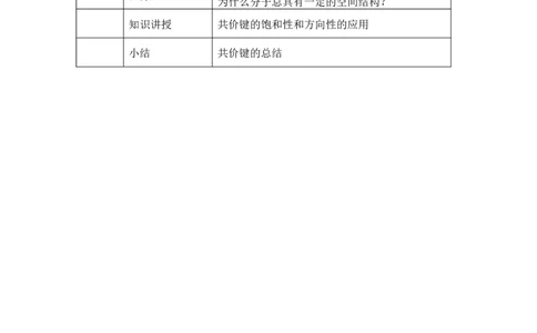 共价键（第一课时）-教学设计_高化_2025春-人教版高中化学_04新版高中化学选择性必修2_02教案_2.1共价键教学设计（2课时）