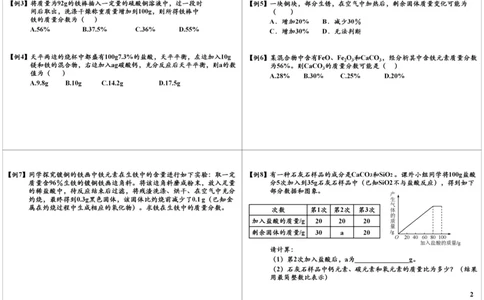 一轮复习：中考化学基本理论质量守恒定律_初中化学_01.人教版初中化学_02.初中化学教学视频_2.初中化学--教学视频--带讲义_初三化学中考总复习（通用版）