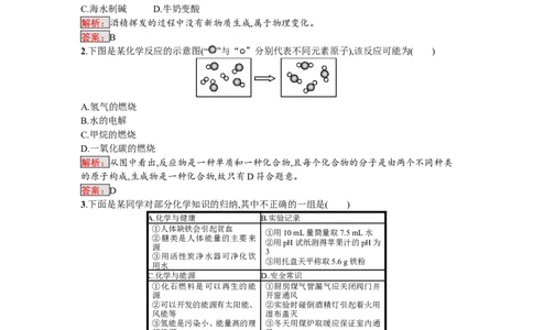 2018届中考化学（人教版）总复习综合模拟测试二_初中化学_01.人教版初中化学_07.初中化学中考总复习_2018届中考化学（人教版）总复习综合模拟测试（3份打包）
