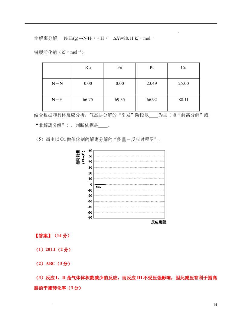 模拟卷01-2021-2022学年高二化学上学期高频考题期末测试卷（人教2019选择性必修1化学反应原理）（解析版）_高化_2025春-人教版高中化学_03新版高中化学选择性必修1_04习题试卷_期末试卷