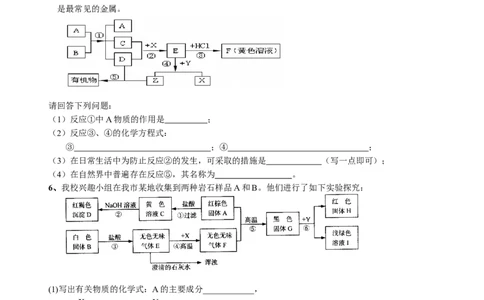 中考化学总复习&mdash;&mdash;推断专题_初中化学_01.人教版初中化学_12.中考化学（赠送）