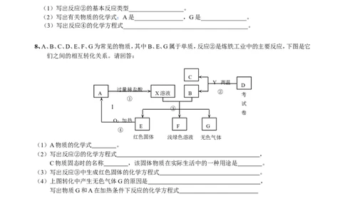 中考化学总复习&mdash;&mdash;推断专题_初中化学_01.人教版初中化学_12.中考化学（赠送）